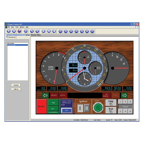 Software de supervisión - Envision RV - Horner Automation - visualizador / de mando / de comunicaciones