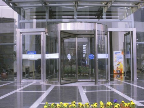 Puerta giratoria - XZ-RS-3 - Ningbo VEZE Automatic Door Co., Ltd. - para interior / automática