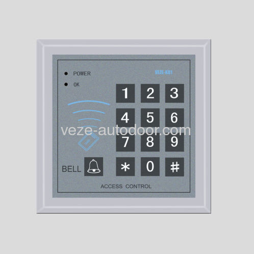 Lector de tarjeta para control de acceso - Ningbo VEZE Automatic Door Co., Ltd. - RFID / 125 kHz / con teclado integrado