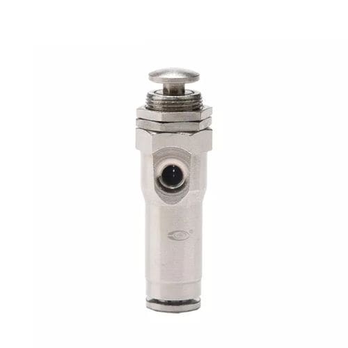 Distribuidor neumático con boton pulsador - MVHA Series - Ningbo VPC Pneumatic Co., Ltd. - de clapeta / de 2 vías / normalmente cerrado