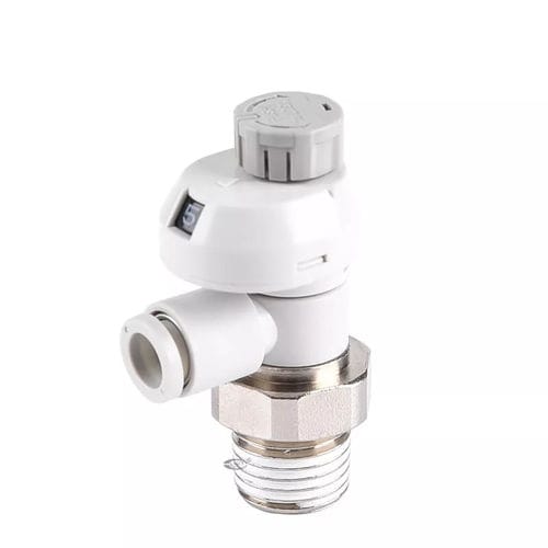 Válvula de control de caudal - AS-FS Series - Ningbo VPC Pneumatic Co., Ltd. - de aguja / de control asistido / para aire