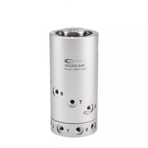 Racor giratorio para aire comprimido - MQR Series - Ningbo VPC Pneumatic Co., Ltd. - para vacío / de pasos múltiples / de aluminio
