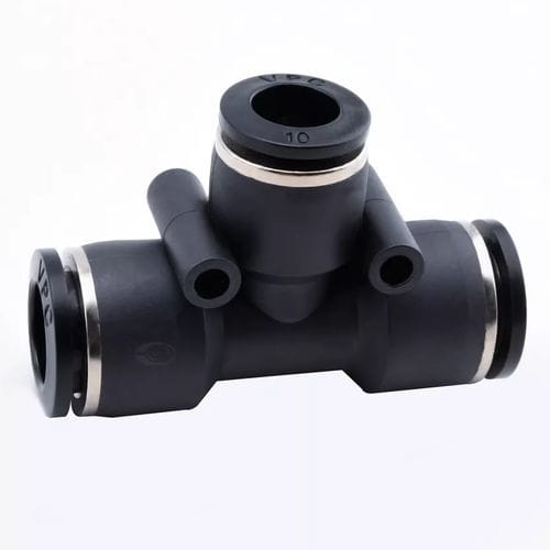 Racor en T - VPE series - Ningbo VPC Pneumatic Co., Ltd. - para aire comprimido / para vacío / push-in