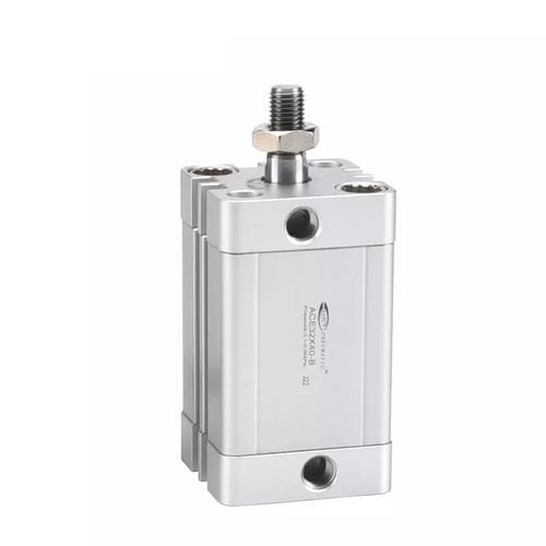 Cilindro compacto - ACE(ADN) Series - Ningbo VPC Pneumatic Co., Ltd. - neumático / de pistón / con varilla doble