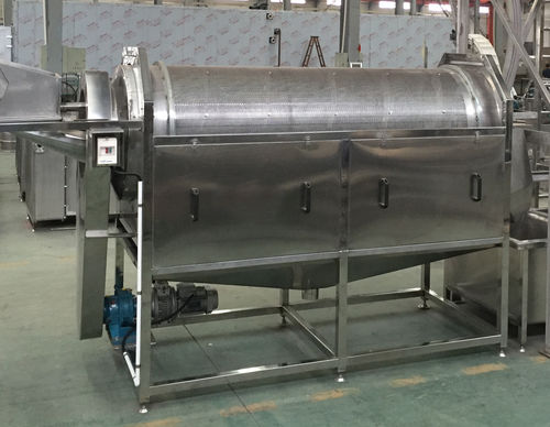 Lavadora agroalimentaria de tambor - OXJ-A/B - SHAOXING WALLEY FOOD MACHINERY CO., LTD. - para patatas / para jengibre / de cacahuetes