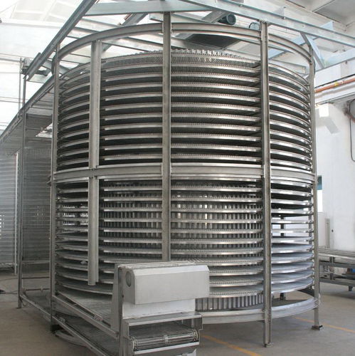 Congelador de espiral - DSF, SSF series - SHAOXING WALLEY FOOD MACHINERY CO., LTD. - de proceso / de acero inoxidable / de refrigeración