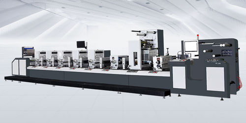 Prensa flexográfica de 8 colores - WJLZ-350 - Hebei Wanjie Machinery Technology Co., Ltd. - de 2 colores / de 6 colores / de 4 colores
