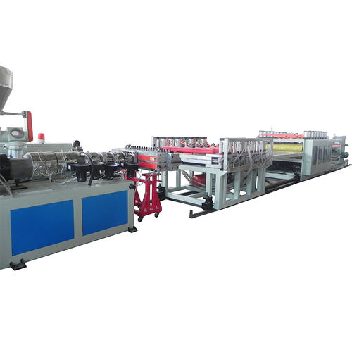 Línea de producción para paneles expandidos - SJSZ series  - Qingdao Weier Plastic Machinery Co., Ltd. - de paneles murales decorativos