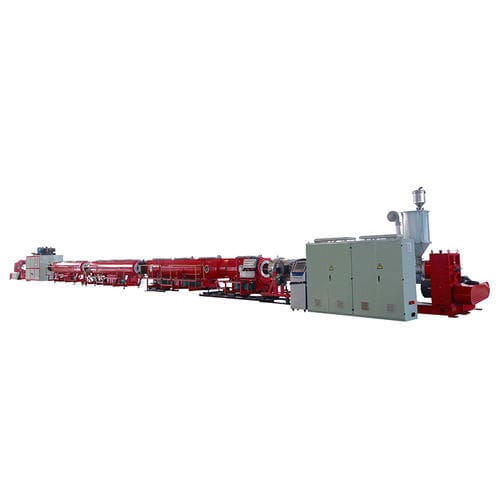 Línea de extrusión de tubo - WR series - Qingdao Weier Plastic Machinery Co., Ltd. - para PP / para HDPE / para PE