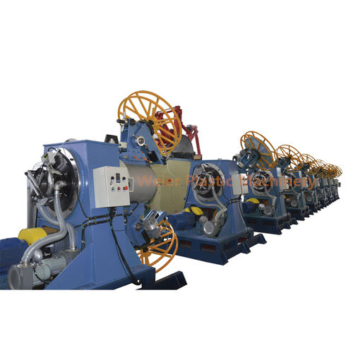 Línea de extrusión 3 capas - Qingdao Weier Plastic Machinery Co., Ltd. - de tubo / para termoplásticos