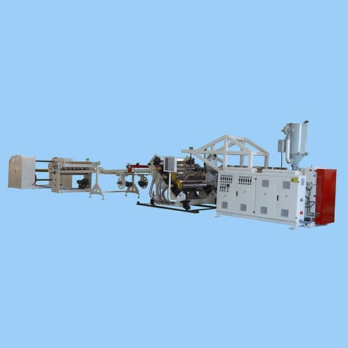 Línea de extrusión de placas - SJ-120 - Qingdao Weier Plastic Machinery Co., Ltd. - para EVA / para TPU