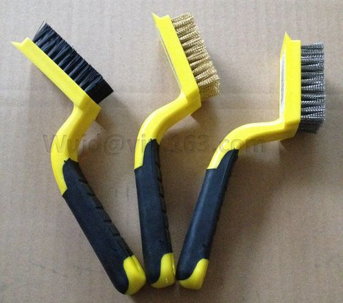 Cepillo limpieza de soldadura - Changzhou Longren Mechanical & Electrical Co., Ltd. - de cobre / de mano