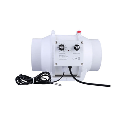 Ventilador canalizable - Weltech (Shanghai) Co., Ltd. - de caudal mixto / de circulación de aire