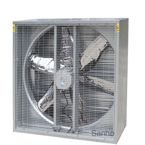 Ventilador IP55 - DJF(k) series - Shandong Yuyun Sanhe Machinery Co., Ltd. - helicoidal / de evacuación / de acero galvanizado