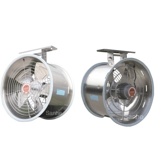 Ventilador de circulación de aire - DJF(g) series - Shandong Yuyun Sanhe Machinery Co., Ltd. - helicoidal / de acero inoxidable / de aluminio