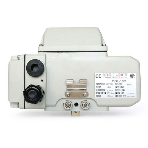 Actuador para válvula eléctrico - DCL-C series - Dynamic Corporation Limited - tipo cuarto de vuelta / de aluminio / anticorrosión