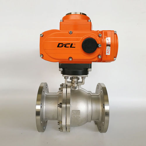 Válvula de bola - Dynamic Corporation Limited - con mando eléctrico / para oxígeno / para GNL