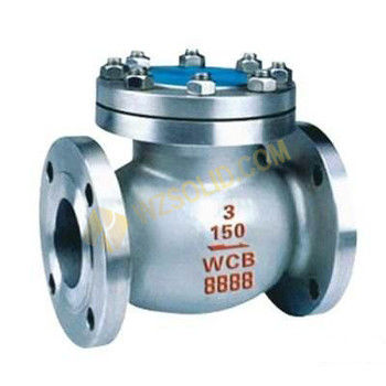 Válvula de retención de clapeta - H44H-150LB-DN150 - Wenzhou Solid Mechanical Equipment Co., Ltd. - con brida / de alta presión / para conducto