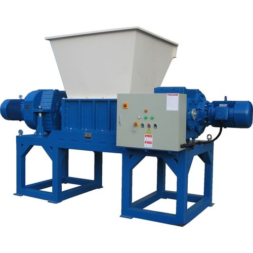 Destrozador de 2 ejes - XJG-D series - ZHANGJIAGANG QING CHEN YU MACHINERY CO., LTD. - de neumáticos / de plástico / de tejidos