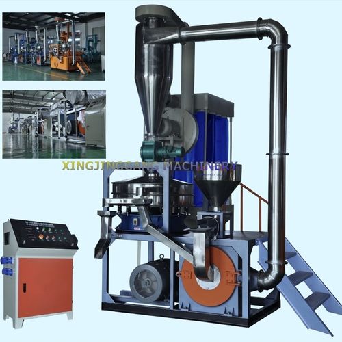 Molino para material plástico - MF series - ZHANGJIAGANG QING CHEN YU MACHINERY CO., LTD. - de discos / vertical / automático
