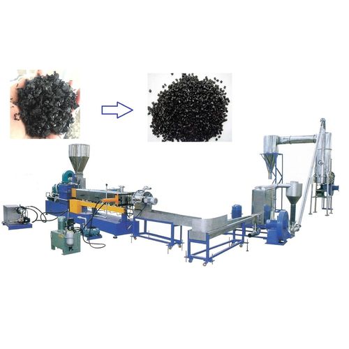 Unidad para reciclado para PE - ZHANGJIAGANG QING CHEN YU MACHINERY CO., LTD. - con granulación