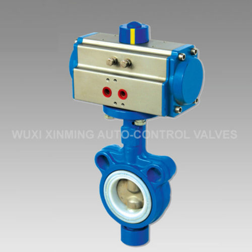 Válvula de mariposa - Wuxi Xinming Auto-Control Valves Industry Co., Ltd. - neumática / de control / recta
