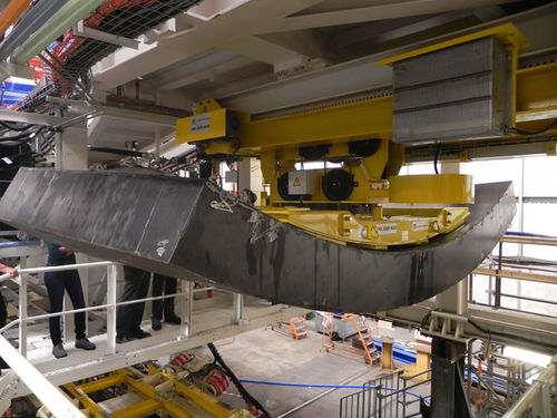 Elevador de ventosas para el sector de la construcción - Tunnelift - ACIMEX - para dovela