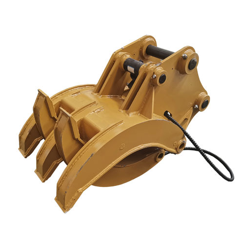 Pulpo para excavadora - Xuzhou Shenfu Construction Machinery and Equipment Co., Ltd. - hidráulico / de leña / para piedra