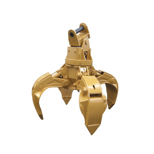 Pulpo orange peel - Xuzhou Shenfu Construction Machinery and Equipment Co., Ltd. - hidráulico / para chatarra / para la recogida de residuos