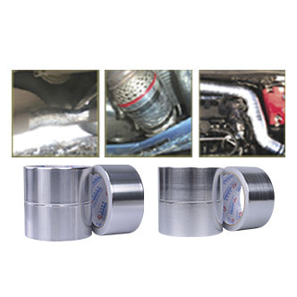 Cinta adhesiva aislante térmico - 333G - Shanghai Yongguan Adhesive Products Corporation - de tejido de vidrio / de aluminio / silicona