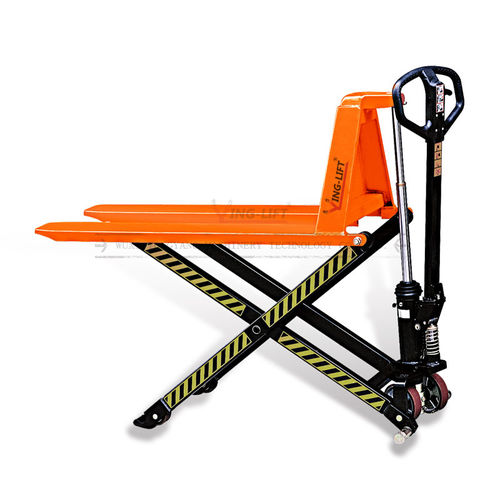 Transpaleta de tijera - YLD5210 - Wuxi Tongyang Machinery Technology Co., Ltd. - hidráulica / manual / de gran elevación