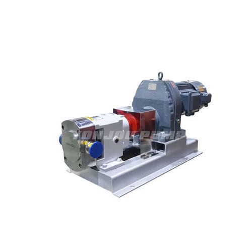 Bomba de lóbulos - Zhejiang Yonjou Technology Co., Ltd. - para productos químicos / con motor eléctrico / estacionaria