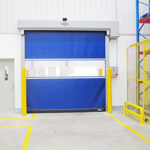 Puerta de PVC - YUOU (LUOYANG) DOORS AND WINDOWS TECHNOLOGY CO., LTD. - enrollable / de tejido / para interior