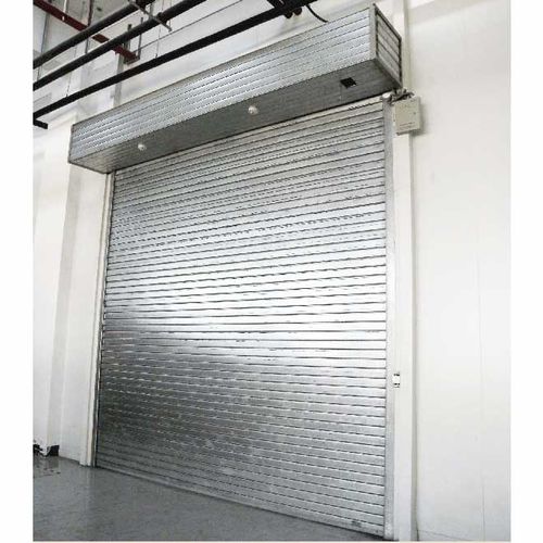 Puerta cortafuegos - YUOU (LUOYANG) DOORS AND WINDOWS TECHNOLOGY CO., LTD. - enrollable / de aluminio / de acero