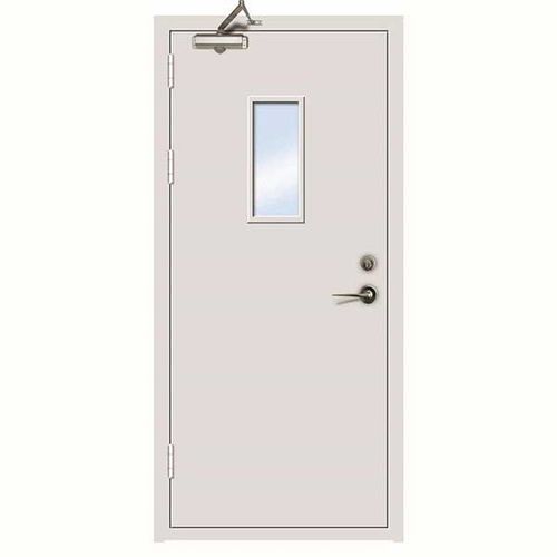Puerta cortafuegos - YUOU (LUOYANG) DOORS AND WINDOWS TECHNOLOGY CO., LTD. - abatible / de acero / de acero galvanizado