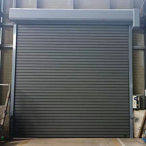 Puerta espiralada - YUOU (LUOYANG) DOORS AND WINDOWS TECHNOLOGY CO., LTD. - enrollable / de aluminio / de PVC