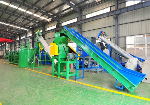 Unidad para reciclado para HDPE - YRF - Yurefon Machinery(Zhangjiagang) Co., Ltd. - para PP / de agua caliente / para botellas