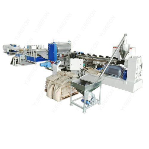 Línea de extrusión de lámina de drenaje - YRF series - Yurefon Machinery(Zhangjiagang) Co., Ltd. - de reciclaje de plásticos / para HDPE