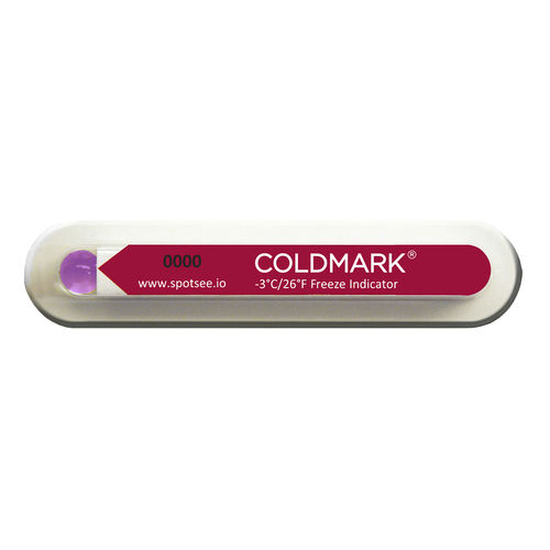 Indicador de temperatura - ColdMark - SpotSee - etiqueta / de instalación fácil / irreversible