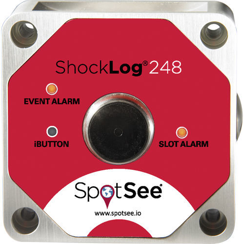 Registrador de datos de aceleración - ShockLog ® 248 - SpotSee - de choques / de vibración / de fuerza