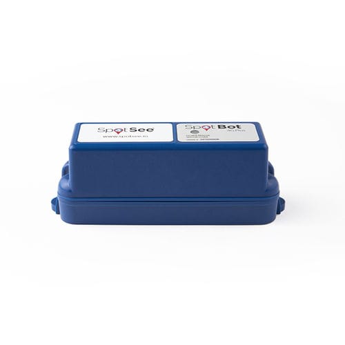 Data logger de temperatura y humedad - SpotBot 4G Plus - SpotSee - de choques / bluetooth / 4G