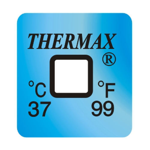 Etiqueta de registro de temperatura - Thermax - SpotSee - termosensible / autoadhesiva / para aplicaciones aeroespaciales