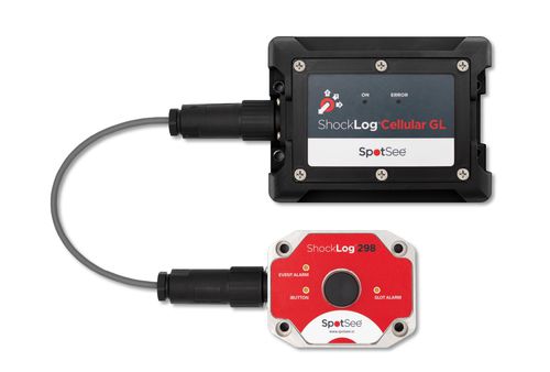 Registrador digital - The ShockLog® Cellular GL - SpotSee - de impacto / para videovigilancia / para adquisición de datos