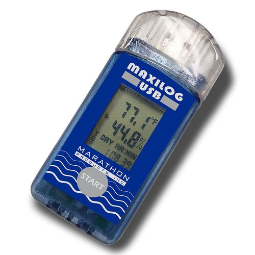 Data logger de temperatura - Maxilog RH - SpotSee - de temperatura y humedad / de humedad / USB