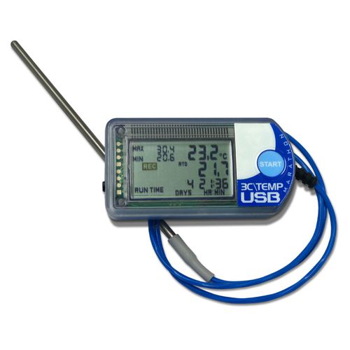 Data logger de temperatura - 3Ctemp - SpotSee - USB / con pantalla LCD / para control