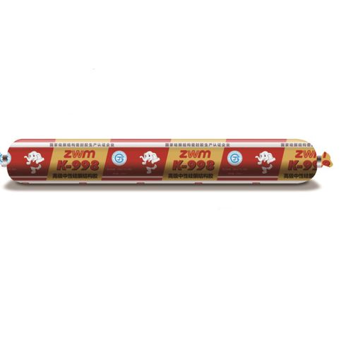 Cola silicona - K-998 - Henan Jixiang Industry Co., Ltd. - para aluminio / para vidrio / monocomponente