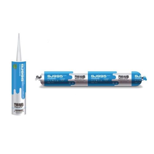 Cola silicona - SJ995 - Henan Jixiang Industry Co., Ltd. - para aluminio / monocomponente / de estanqueidad