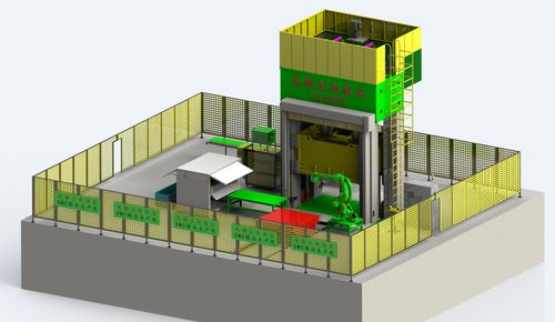 Línea de producción de chapa - Zhengxi Hydraulic - automática / robotizada