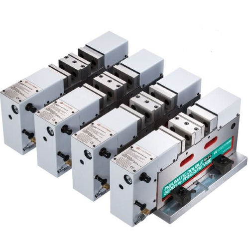 Mordaza para máquina herramienta - ND-4"G,5"G - HOMGE MACHINERY IND. CO., LTD. - neumática / horizontal / modulable