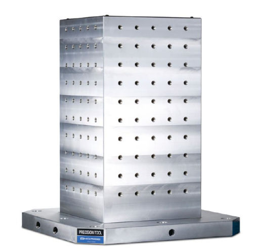 Columna de fijación modular - HSH series - HOMGE MACHINERY IND. CO., LTD. - de hierro fundido